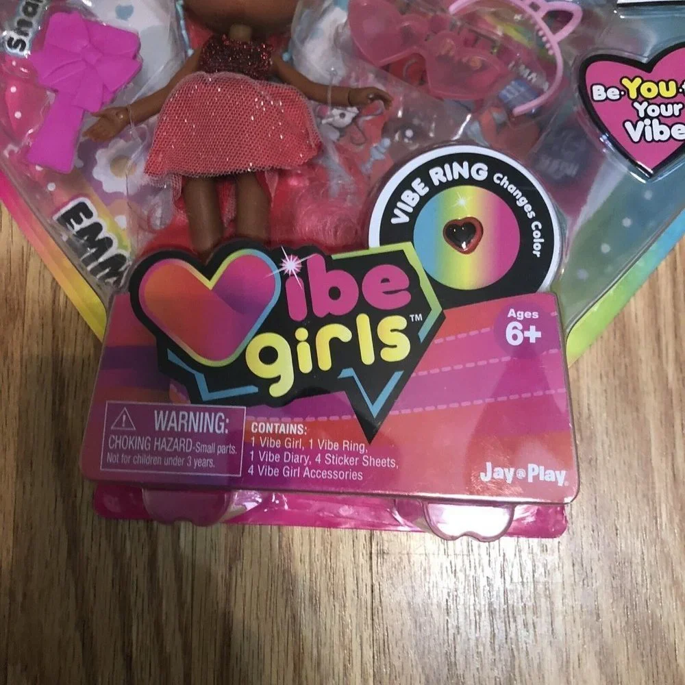 Vibe Girls Emma Doll Including 50 Stickers and kindness Vibe Diary *NEW*